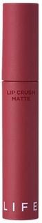 Domix, Life Color Lip Crush Matte Матовая помада Ит Скин, 5 г (15 оттенков) 12 CRUSH MATTE It's Skin