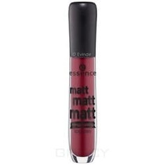 Essence, Матовый блеск для губ Matt Matt Matt Lipgloss (9 тонов), 5 мл