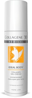 Domix, Гель для тела Ideal Body с янтарной кислотой, 130 мл Collagene 3D