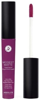 Domix, Жидкая губная помада матовая Modest Matte (11 оттенков), 8 гр Bare Absolute New York