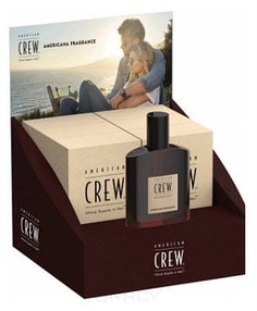 American Crew, Туалетная вода для мужчин Americana Fragrance Display (Коробка-дисплей 6 шт по 100 мл + 1 тестер 100 мл)