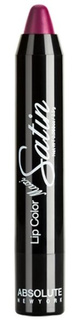 Domix, Помада-карандаш для губ Maxi Satin Lip Crayon (15 тонов) Brilliant Fuchsia Absolute New York