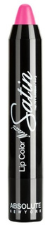 Domix, Помада-карандаш для губ Maxi Satin Lip Crayon (15 тонов) Magenta Absolute New York