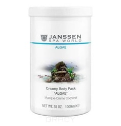 Janssen, Моделирующее кремовое обертывание Алгае Creamy Body Pack Algae, 50 мл