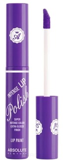Domix, Помада-блеск для губ Lip Polish с насыщенным цветом (15 тонов) Purple Passion Absolute New York