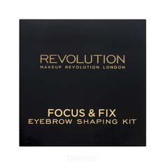 Domix, Набор для бровей Focus & Fix Brow Kit Make Up Revolution