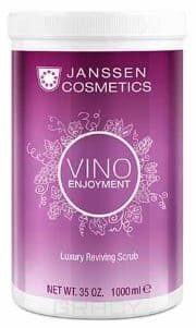 Janssen, Роскошный ревитализирующий скраб с экстрактом листьев винограда Luxury Reviving Scrub Vino enjoymen