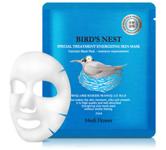 Medi Flower, Интенсивно увлажняющая маска с экстрактом ласточкиного гнезда Special Treatment Energizing Mask Pack Bird’s Nest, 25 мл