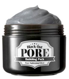 Secret Key, Black Out Pore Bubbling Pack Пузырчатая маска для очищения пор, 100 гр