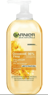 Domix, Гель для умывания Основной Уход Цветочный мед для сухой кожи Очищающий Basic Care, 200 мл Garnier