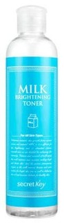 Secret Key, Milk Brightening Toner Молочный тоник для лица, осветляющий, 248 мл