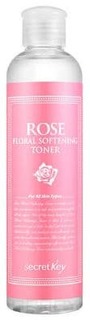 Secret Key, Rose Floral Softening Toner Смягчающий тоник для лица с розовой водой, 248