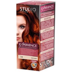 Domix, Краска для волос experience (8 оттенков), 40/60/15 мл 7.4 ярко-рыжий Studio