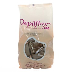 Domix, Воск горячий в дисках Шоколад EXTRA для любого типа волос, 500 гр Depilflax