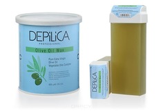 Depilica, Теплый воск с маслом Оливы Депилика Olive Oil Warm Wax, 100 мл