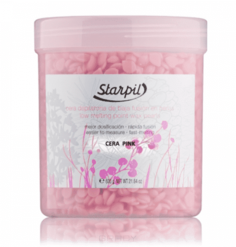 Domix, Горячий воск в гранулах Розовый EXTRA (плотный) для нежной и чувствительной кожи, для любого типа волос, 600 гр Starpil