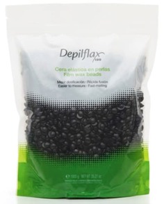 Depilflax, Пленочный воск черный в гранулах Black Film Wax, 1 кг