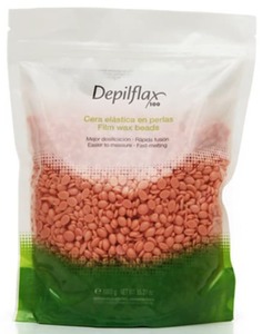 Depilflax, Пленочный воск розовый в гранулах Pink Film Wax, 250 гр