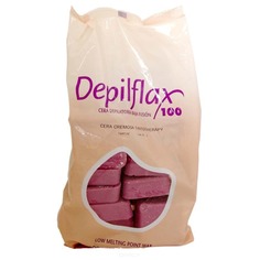 Domix, Воск горячий в дисках Вино EXTRA для любого типа волос, 1 кг Depilflax
