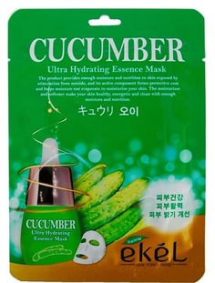 Domix, Cucumber Ultra Hydrating Essence Mask Маска тканевая с экстрактом огурца, 25 гр Ekel