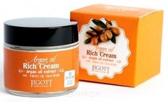Domix, Argan Oil Reach Cream Крем для лица с аргановым маслом, интенсивно увлажняющий Джиготт, 70 мл Jigott