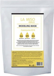 Domix, Modeling Mask Coenzyme Q10 Маска для лица моделирующая (альгинатная) с коэнзимом, для зрелой кожи, 1 кг La Miso