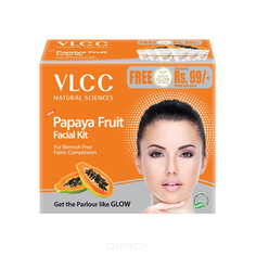 Domix, Набор для лица фруктовый Папайя Papaya Fruit Facial Kit, 110 гр Vlcc