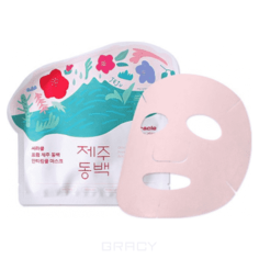 Ciracle, Маска для лица тканевая от морщин Ciracle From Jeju Camellia Flower Anti-Wrinkle Mask Pack, 21 гр