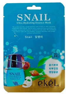 Domix, Snail Ultra Hydrating Essence Mask Маска тканевая с улиточным муцином, 25 гр Ekel