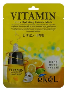 Domix, Vitamin Ultra Hydrating Essense Mask Маска тканевая с витамином С, 25 гр Ekel