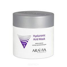 Domix, Крем-маска супер увлажняющая Hyaluronic Acid Mask, 300 мл Aravia