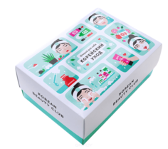 Domix, Korean care box set (L) Коробка большая "Корейский уход" (с продуктами) It's Skin