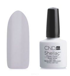 CND (Creative Nail Design), Гель-лак UV Shellac шеллак (58 оттенков) Studio White