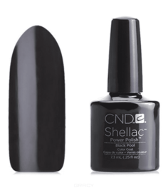 CND (Creative Nail Design), Гель-лак UV Shellac шеллак (58 оттенков) Black Pool