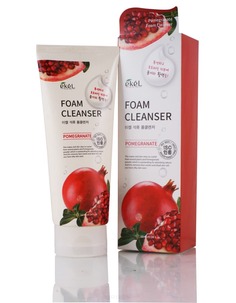 Ekel, Pomegranate Foam Cleanser Пенка для умывания с экстрактом граната, 180 мл
