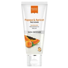 Domix, Мягкий скраб для лица Папайа и абрикос Papaya & Apricot Face Scrub, 80 гр Vlcc