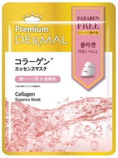 Domix, Тканевая маска коллаген Premium Collagen Essence Mask, 23 мл Dermal