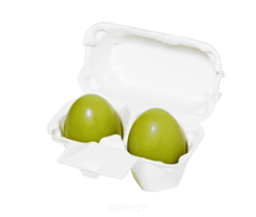 Domix, Egg Soap Green Tea Мыло маска с зеленым чаем, 50 г*2 Холика Холика Holika Holika
