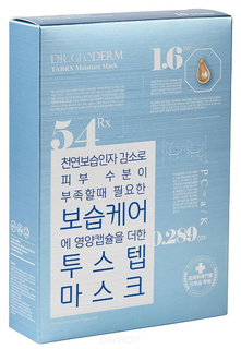 Domix, Маска для лица увлажняющая Moisture TabRX Dr. Gloderm