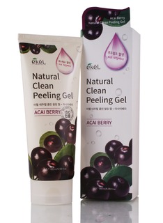 Ekel, Пилинг с Асаи Acai Berry Natural Clean Peeling Gel Пилинг-скатка, 180 мл