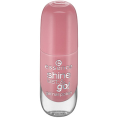 Domix, Лак для ногтей с эффектом геля Shine Last & Go, 8 мл (56 оттенков) №08, розовато-серый Essence