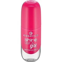Domix, Лак для ногтей с эффектом геля Shine Last & Go, 8 мл (56 оттенков) №13, коралловый Essence