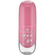 Domix, Лак для ногтей с эффектом геля Shine Last & Go, 8 мл (56 оттенков) №09, пыльная роза Essence