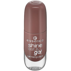 Domix, Лак для ногтей с эффектом геля Shine Last & Go, 8 мл (56 оттенков) №38, кофе Essence