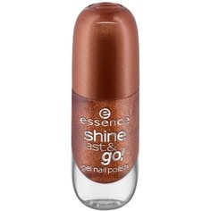 Domix, Лак для ногтей с эффектом геля Shine Last & Go, 8 мл (56 оттенков) №41, бронзовый Essence