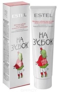 Domix, Little Me Детская зубная паста со вкусом земляники Эстель Toothpaste Strawberry, 50 мл Estel