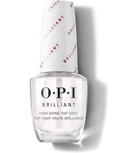 Domix, Верхнее покрытие с бриллиантовым блеском «OPI Brilliant Top Coat», 15 мл