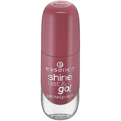 Domix, Лак для ногтей с эффектом геля Shine Last & Go, 8 мл (56 оттенков) №48, марсала Essence