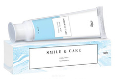 Smile Care, Зубная паста Освежающая мята Toothpaste Cool Mint, 70 мл