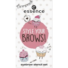 Domix, Набор трафаретов для бровей Style Your Brows Eyebrow Stencil Set Essence